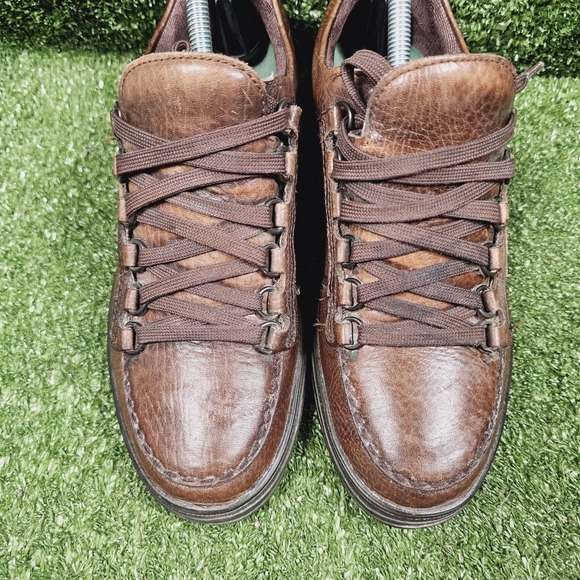 Mephisto Brown Leather Gore Tex Lace Up Outdoor Walking Shoes Womens 9.5 - Picture 4 of 11